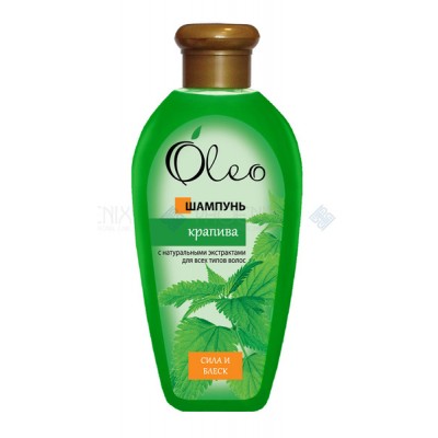 Набор ТМ "Oleo": шампунь для волос "Крапива" + крем-гель для душа "Олива"
