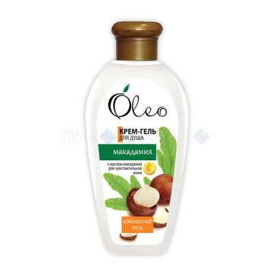 Набор ТМ "Oleo": шампунь для волос "Ламинария" + крем-гель для душа "Макадамия"