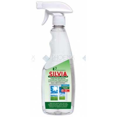 Средство для мытья стекол «SILVIA» ОКЕАНИК с нашатырным спиртом, 500 мл