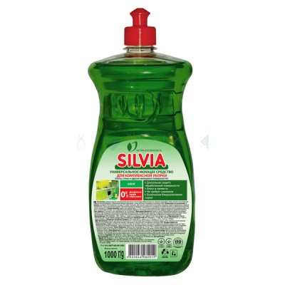 Универсальное моющее средство «SILVIA» ХВОЯ. Для комплексной уборки, 1000 мл